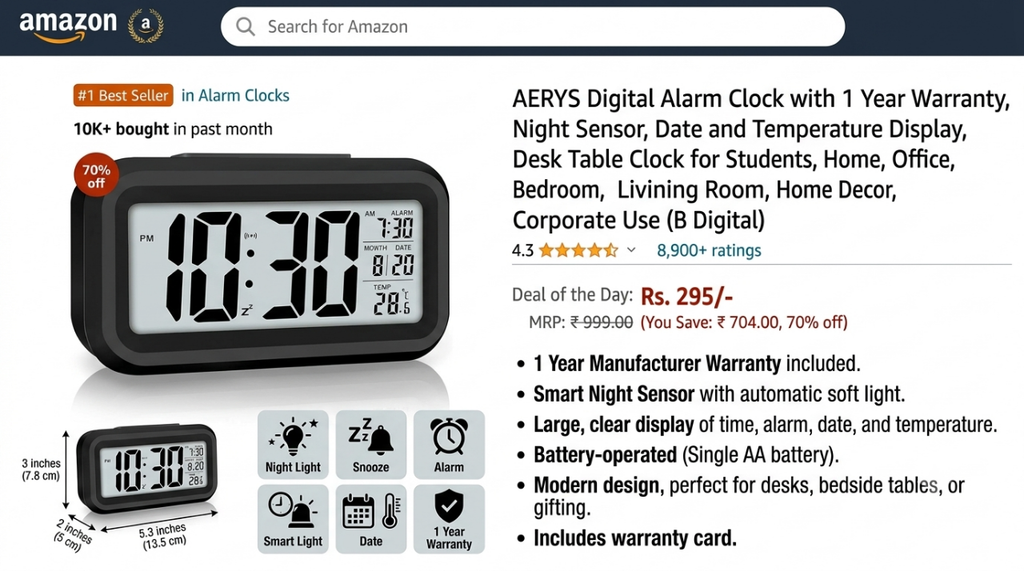 amazon-clock